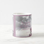 衰退したバラ コーヒーマグカップ (中央)