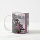 衰退したバラ コーヒーマグカップ (左)