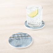 衰退したブルー・ジーンズ コースター (側面)