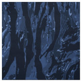 衰退した青い縞の迷彩柄の生地 ファブリック (見本)