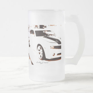 衰退したCamaroの©の版権2009 S.J. フロストグラスビールジョッキ