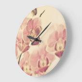 衰退して下さい ラージ壁時計 (傾斜)