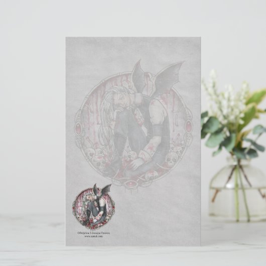 衰退の記憶ゴシック様式文房具 便箋 (スタンド正面)