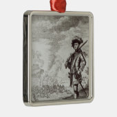 袋のヘンリーモーガン大尉 メタルオーナメント (右)