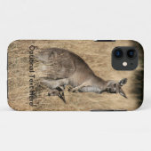 袋のベビーJoeyを持つカンガルー Case-Mate iPhoneケース (裏面(横))