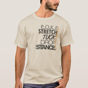 袋の伸張のタックの低下のスタンス-2- Tシャツ