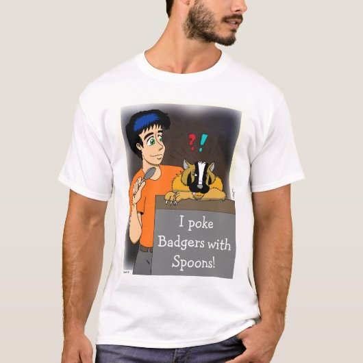 袋はTシャツを悩まします Tシャツ (正面)