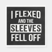 袖が折れて袖が抜けた スタンダードランチョンナプキン (正面)