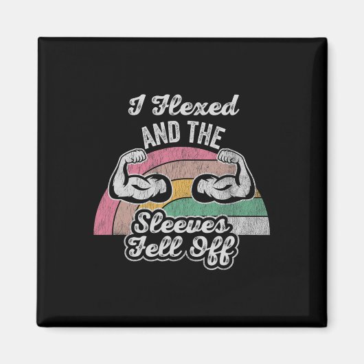 袖が折れて袖が抜けた マグネット (正面)