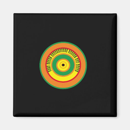 袖に記録 マグネット (正面)