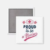 袖誇りを持ったなしのナース マグネット (正面/裏面)