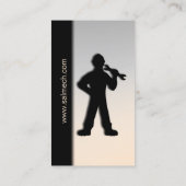 被削材/整備士両面男らし 名刺 (裏面)