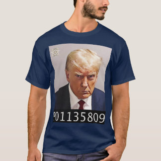 被収容者P01135809マグショット Tシャツ