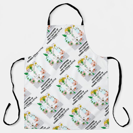 被子植物はスタメンスティグマとスタイルの問題である エプロン (正面)