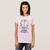 被子植物は雄蕊の汚名のスタイルの問題です Tシャツ (正面フル)