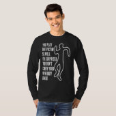 被害者ヅラがうますぎて驚く サラスト Tシャツ (正面フル)