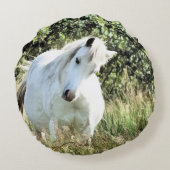 被服ポニー ラウンドクッション (裏面)