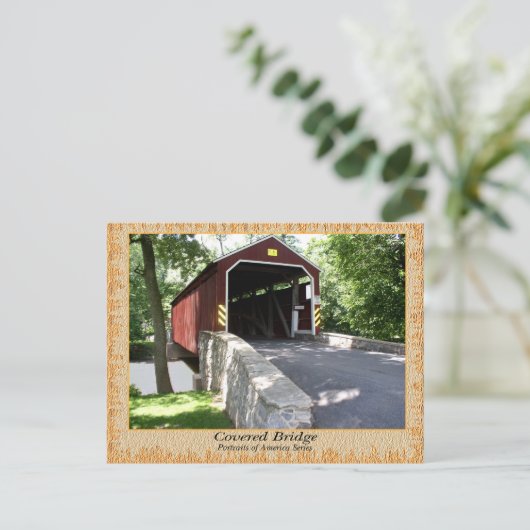 被覆橋 ポストカード (スタンド正面)