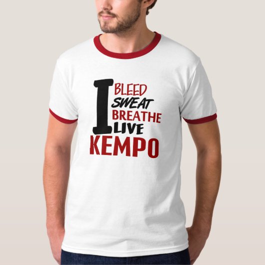裁ち切り汗KEMPO 1.1 Tシャツ (正面)