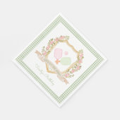 裁判に出よう |ピッ名門私立校風のクボール誕生日 スタンダードランチョンナプキン (角)