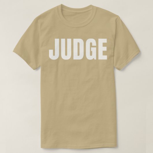 裁判官おもしろい役職職種誕生日ギフトIde Tシャツ (デザイン正面)