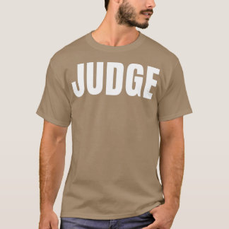 裁判官おもしろい役職職種誕生日ギフトIde Tシャツ