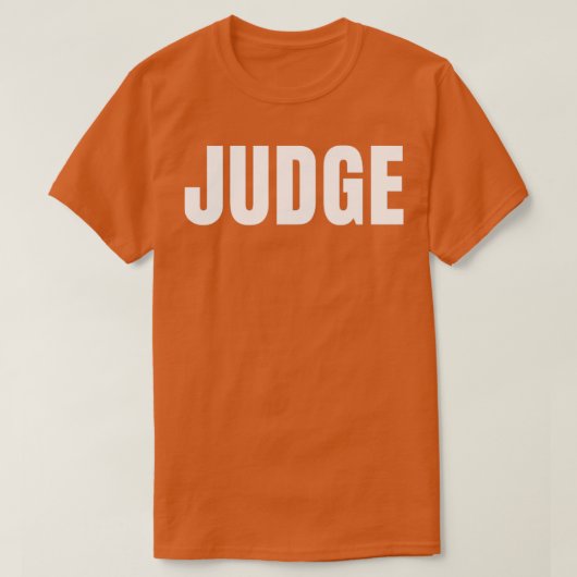 裁判官おもしろい役職職種誕生日ギフトIde Tシャツ (デザイン正面)