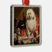 裁判官としての犬 メタルオーナメント (右)