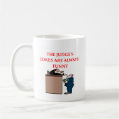 裁判官の冗談 コーヒーマグカップ (左)