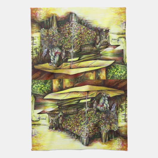 裁判官の占有 キッチンタオル (縦)