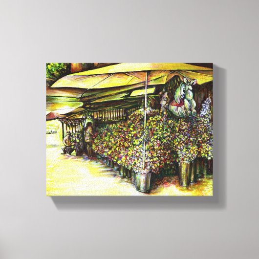 裁判官の占有 キャンバスプリント (正面)