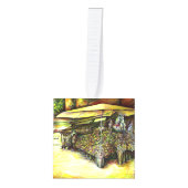 裁判官の占有 キューブオーナメント (正面)