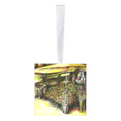 裁判官の占有 キューブオーナメント (右)