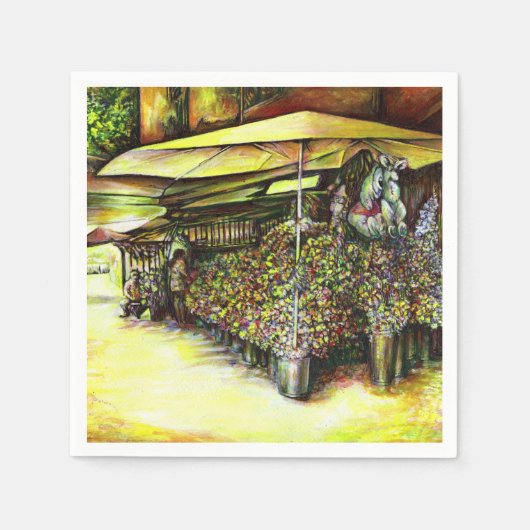 裁判官の占有 スタンダードカクテルナプキン (正面)