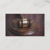 裁判官の名刺 名刺 (裏面)