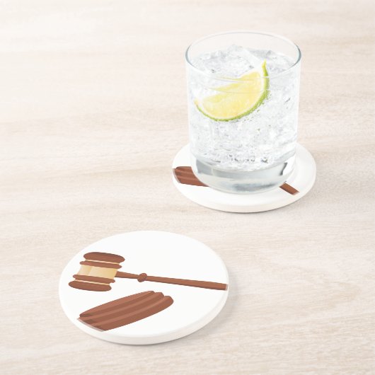 裁判官の槌 コースター (側面)