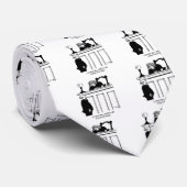 裁判官の漫画4588 ネクタイ (ロール)