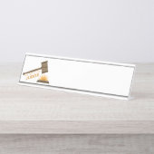 裁判官まで デスクネームプレート (正面)