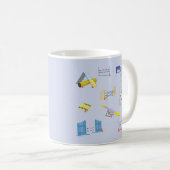 裁判官をうんざりさせないで下さい コーヒーマグカップ (正面右)