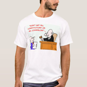 裁判官憲法 Tシャツ