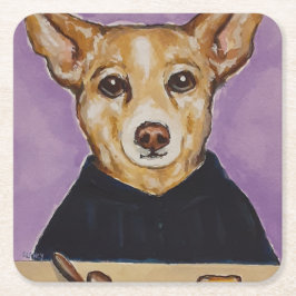 裁判官紙コースター スクエアペーパーコースター