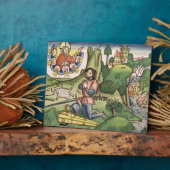 裁判官6 36 Gideonはフリースを出す' フォトプラーク (側面)