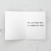 **裁判官** の 誕生日 カード (内部)