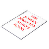 裁判官 ノートブック (左側)