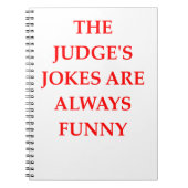 裁判官 ノートブック (正面)