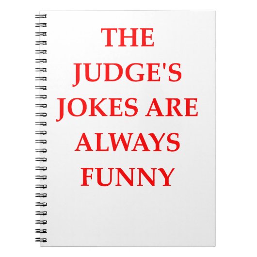 裁判官 ノートブック (正面)