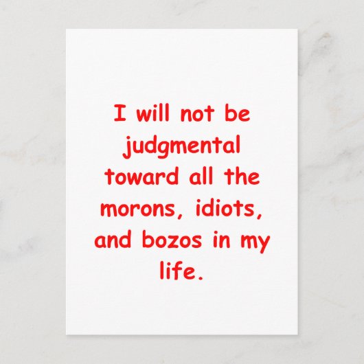 裁判官 ポストカード (正面)