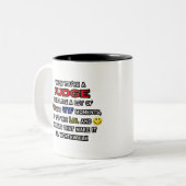 裁判官…OMG WTFロール ツートーンマグカップ (正面左)