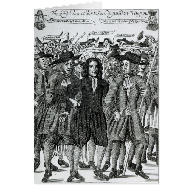 裁判官Jeffreys 1689年の阻止 (正面)