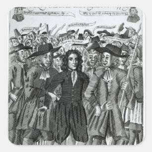 裁判官Jeffreys 1689年の阻止 スクエアシール